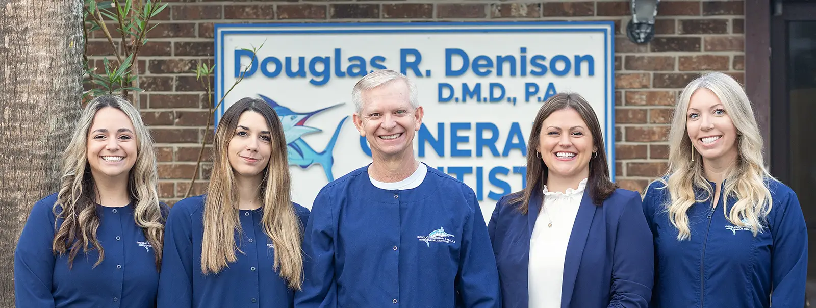 Daytona Dentist Dr. Douglas Denison and his Office Staff